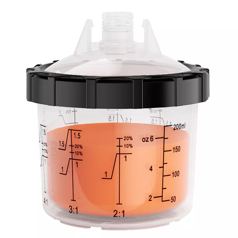 200 ml Système de coupe de peinture jetable 1.0