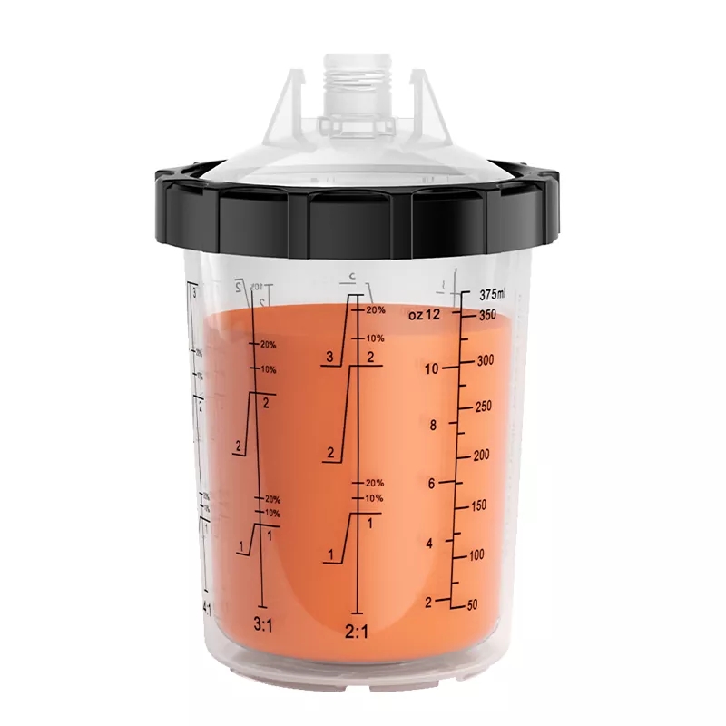 Quelles sont les applications spécifiques du système de coupe de peinture jetable de 400 ml 1.0 dans la fabrication industrielle?