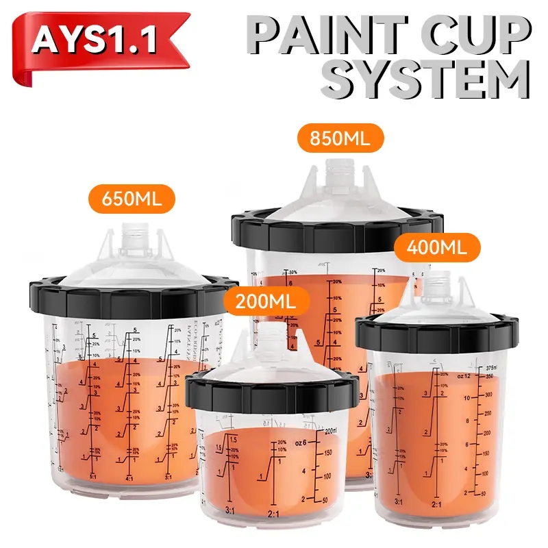 Quels sont les avantages des tasses de peinture jetables?