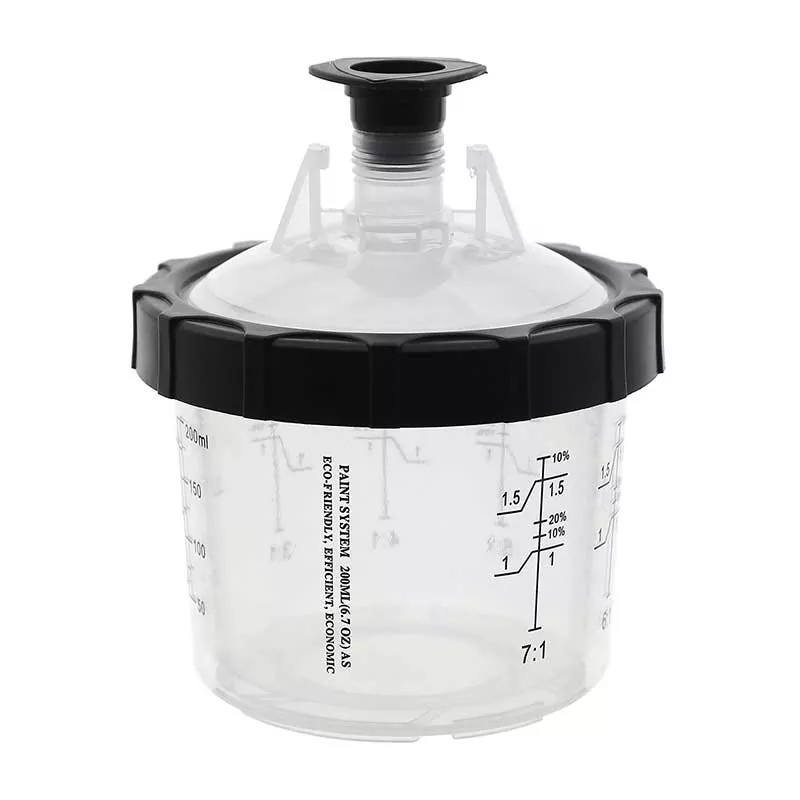 Comment le système de gobelets de peinture jetables de 200 ml 1.0 transforme-t-il l'efficacité de la peinture par pulvérisation automobile et industrielle ?