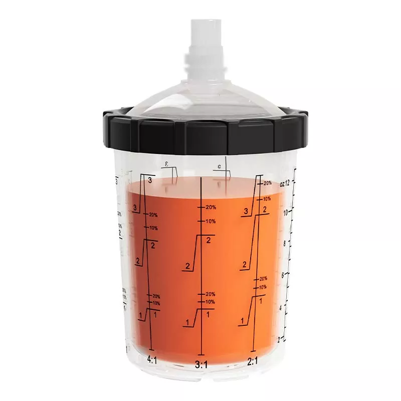 Système de gobelets à peinture jetables 400ML 4.0
