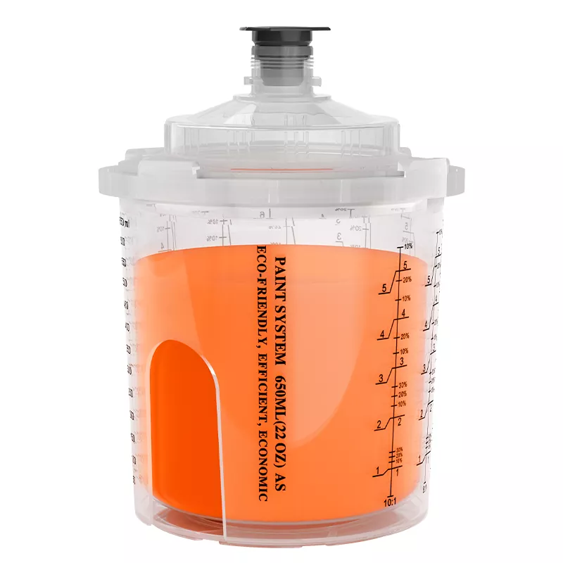 Tasse de pistolet à pulvérisation jetable 650 ml