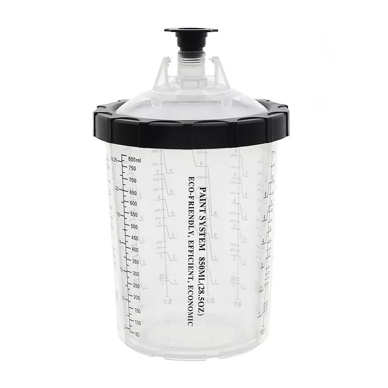 Système de tasse de peinture jetable de 800 ml 1.0