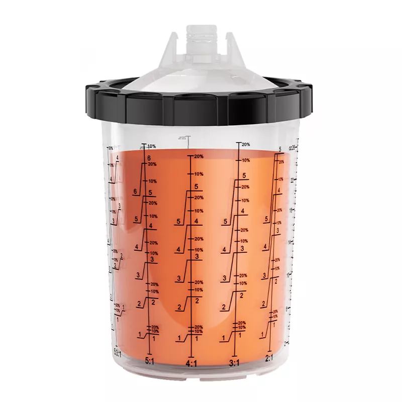 Système de tasse de peinture jetable de 800 ml 1.0