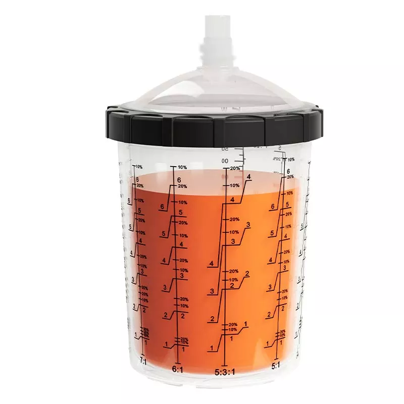 Système de gobelets à peinture jetables 850ML 4.0